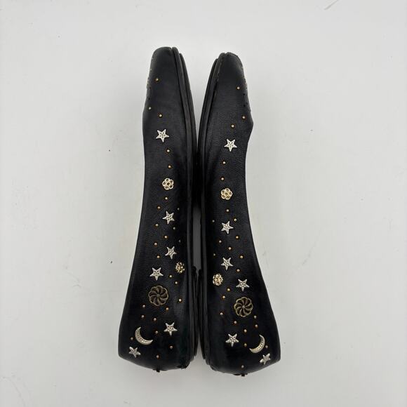 Jimmy Choo Star Studded Leather Ballet Flats Women's 40 - Picture 7 of 15